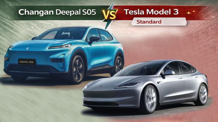 Ηλεκτρικά αυτοκίνητα στα ίδια λεφτά: SUV Changan Deepal S05 Vs Tesla Model 3 | autotriti.gr