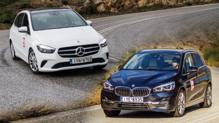 BMW Σειρά 2 Vs Mercedes B-Class