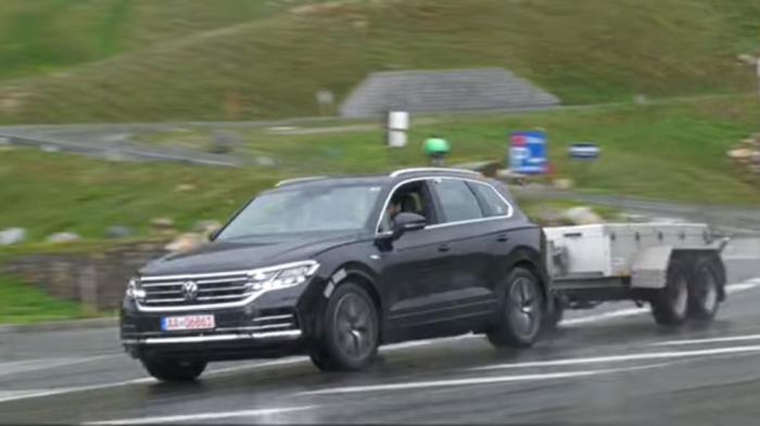 Το ανανεωμένο VW Touareg εντοπίστηκε στις `Αλπεις 