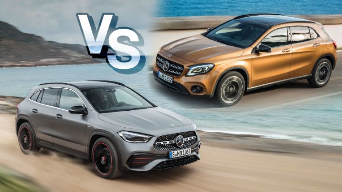 Η νέα Mercedes GLA απέναντι στην παλιά!