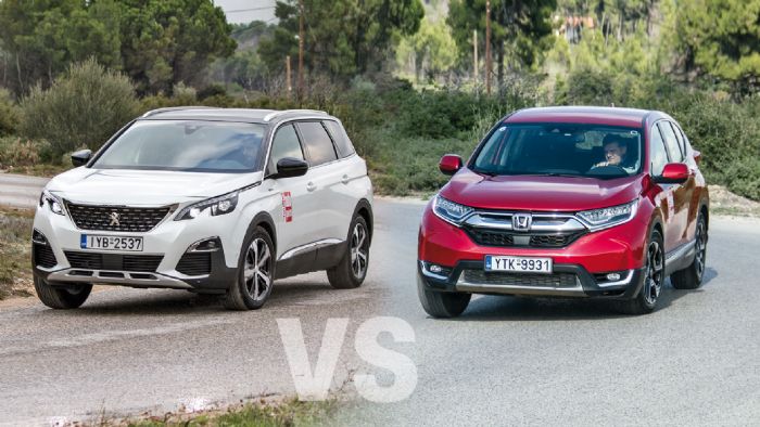 Δύο μεγάλα οικογενειακά SUV στις βενζινοκίνητες εκδόσεις τους κοντά στα 33.000 ευρώ.