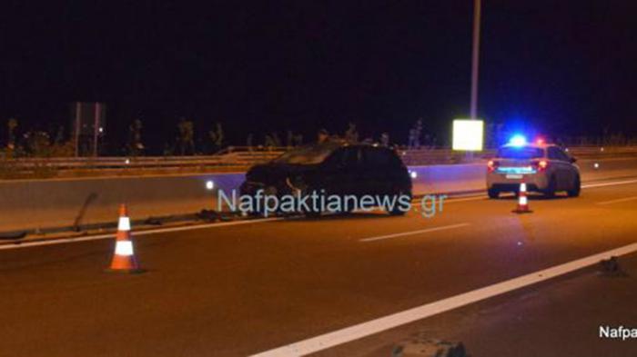Tροχαίο στην Ιόνια Οδό (+vid)