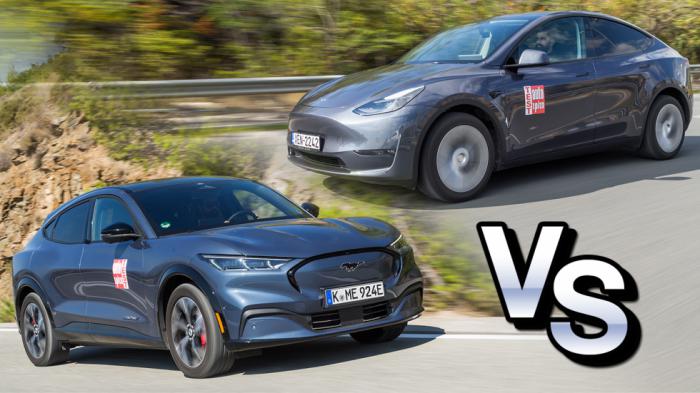 Ford Mustang Mach-E Vs Tesla Model Y