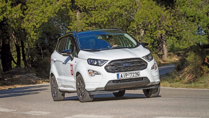 Δοκιμή: Νέο Ford EcoSport ST Line με 140 PS