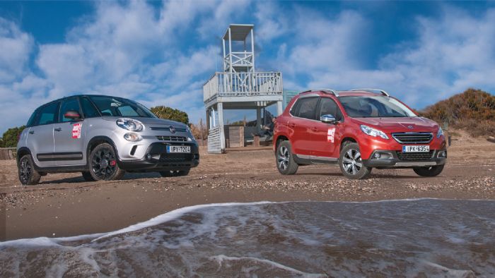 Fiat 500L Vs Peugeot 2008