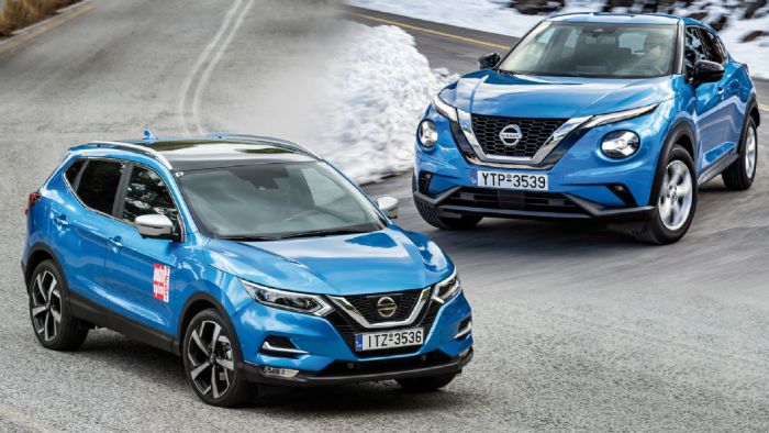 Ποιο Nissan SUV σου ταιριάζει: Juke ή Qashqai;