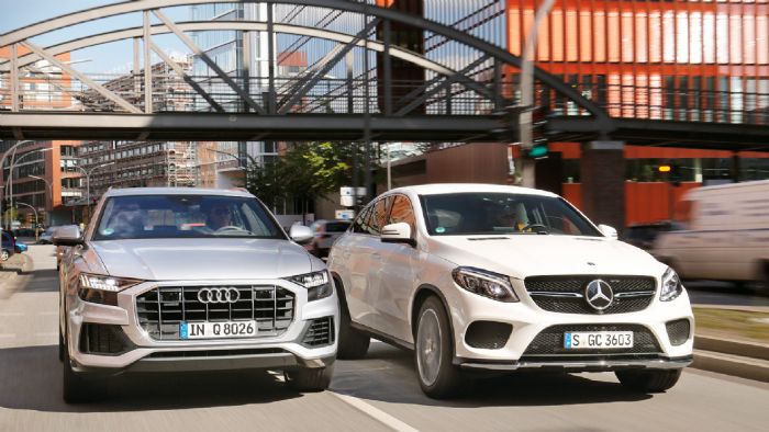 Audi Q8 vs Mercedes GLE Coupe
