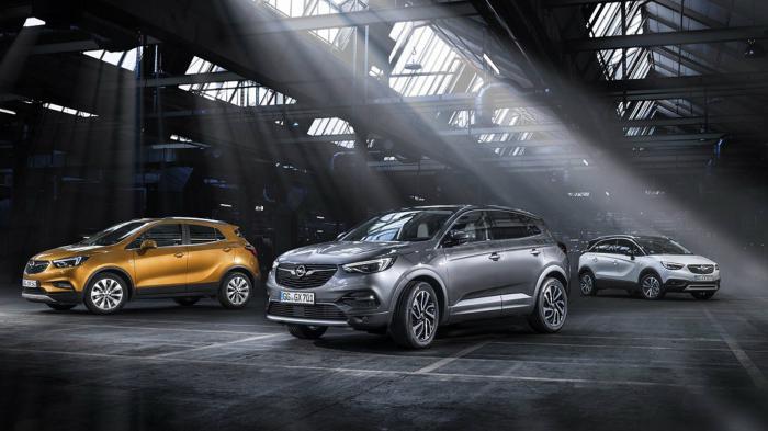 Opel Mokka X, Opel Crossland X και Opel Grandland X – αυτά είναι τα τρία μέλη της νέας, μοντέρνας οικογένειας SUV και crossover της Opel. 