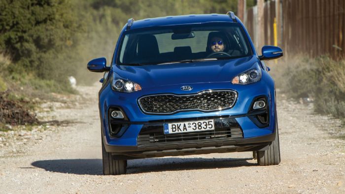 Οι οπτικές αλλαγές στο ανανεωμένο Kia Sportage είναι αισθητές.