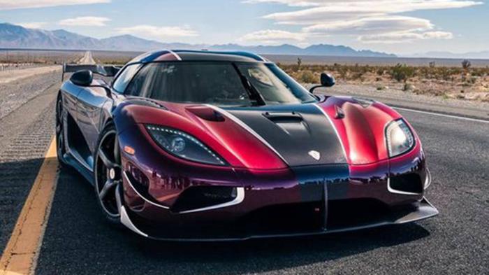 Kάτοχος του ρεκόρ ταχύτητας για 3η χρονιά η Koenigsegg