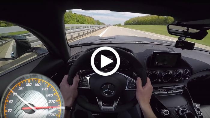 AMG GT S «οργώνει» στα 309 χλμ/ώρα!