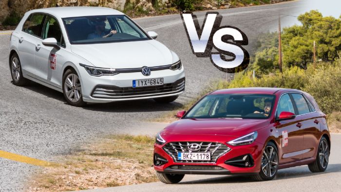 Hyundai i30 Vs Volkswagen Golf