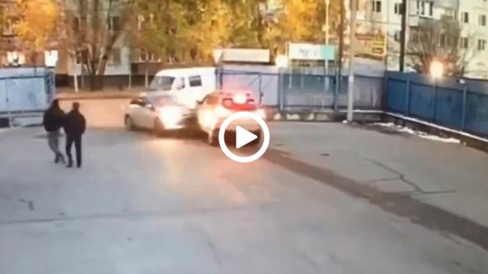 Περιπολικό τρακάρει σε καταδίωξη!
