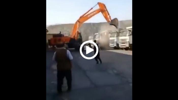 Δεν πληρώθηκε και την... πλήρωσαν τα φορτηγά