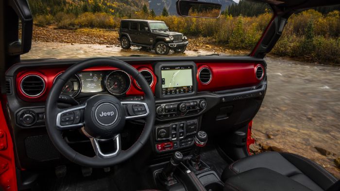 Σήμερα βλέπουμε για πρώτη φορά το εσωτερικό του Jeep Wrangler, που δείχνει συνολικά καλύτερο από πριν. Καμία σχέση που λέμε…