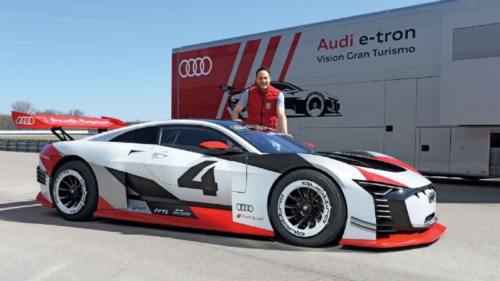 Οδηγούμε το Audi e-tron Vision Gran Turismo Οδηγούμε το Audi e-tron Vision Gran Turismo