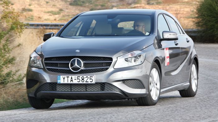 Η Mercedes A-Class είναι αντικειμενικά η πιο ποιοτική επιλογή, στη συγκεκριμένη παρέα.