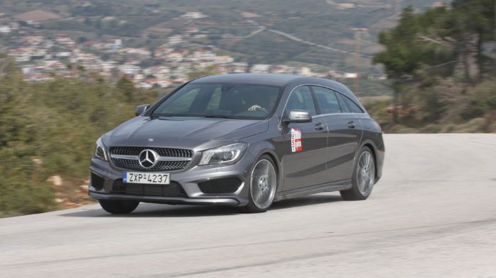 Δοκιμάζουμε τη νέα Mercedes CLA Shooting Brake στην έκδοση με τον 1.600άρη turbo των 122 αλόγων.