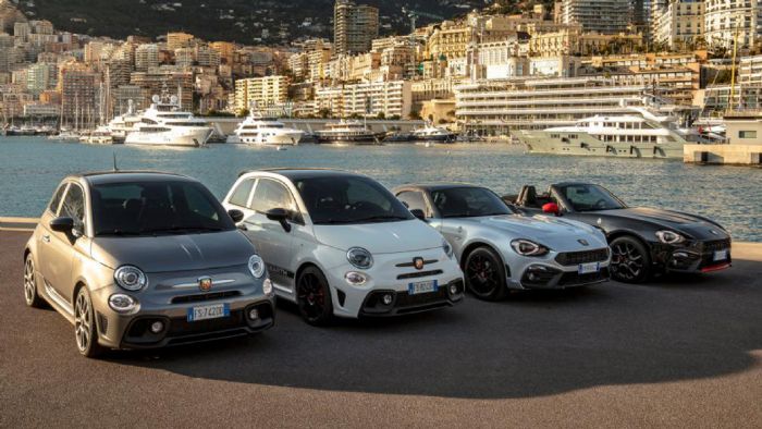 Επετειακή έκδοση Abarth 595 και 124 Επετειακή έκδοση Abarth 595 και 124
