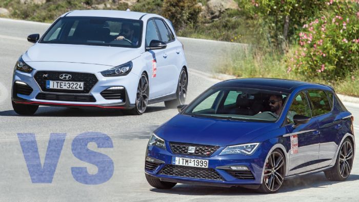 Hyundai i30 N vs SEAT Leon CUPRA