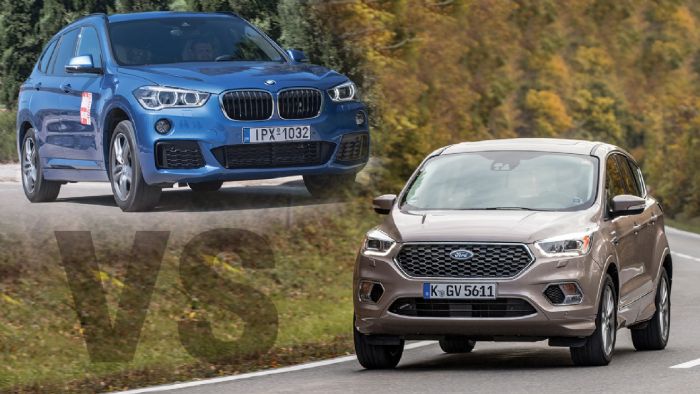 BMW X1 Vs Ford Kuga Vignale