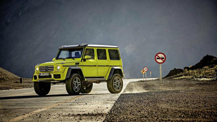 Η G500 4×4² έκανε το επίσημο ντεμπούτο της στη Γενεύη το 2015.
