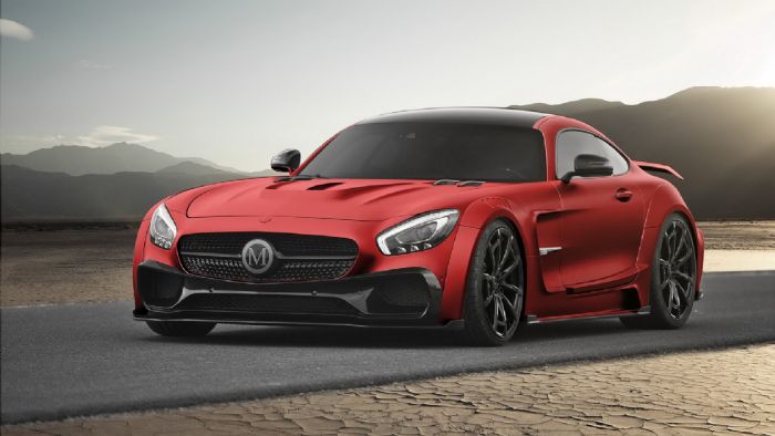 Mercedes GT S στα κόκκινα