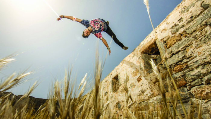 Freerunning στη Σπιναλόγκα!