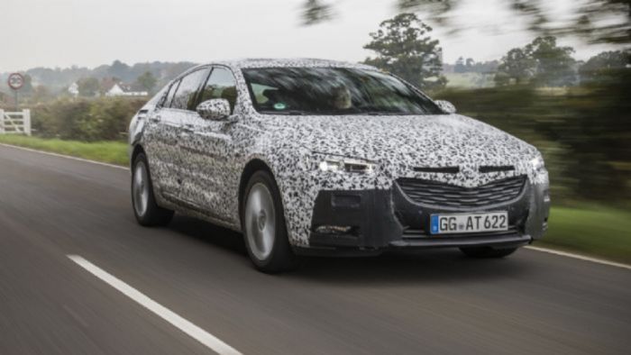 Μεγαλύτερο, πιο ελαφρύ και με νέους κινητήρες, αναμένεται το νέο Opel Insignia, το οποίο προσθέτει στο όνομά του το «Grand Sport».