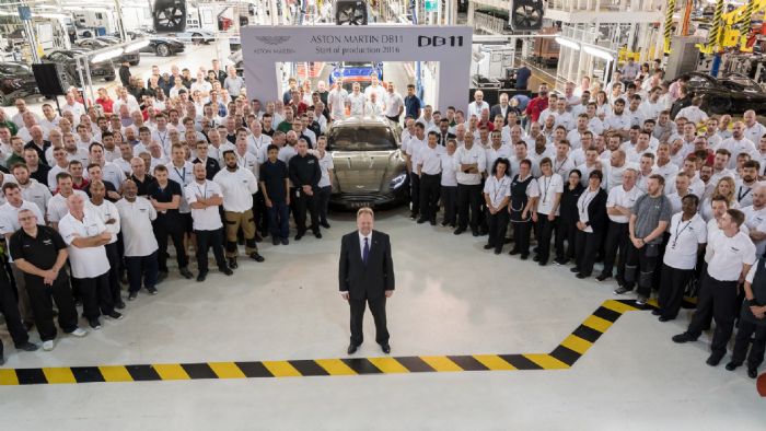 Ξεκίνησε η παραγωγή της DB11 Ξεκίνησε η παραγωγή της DB11
