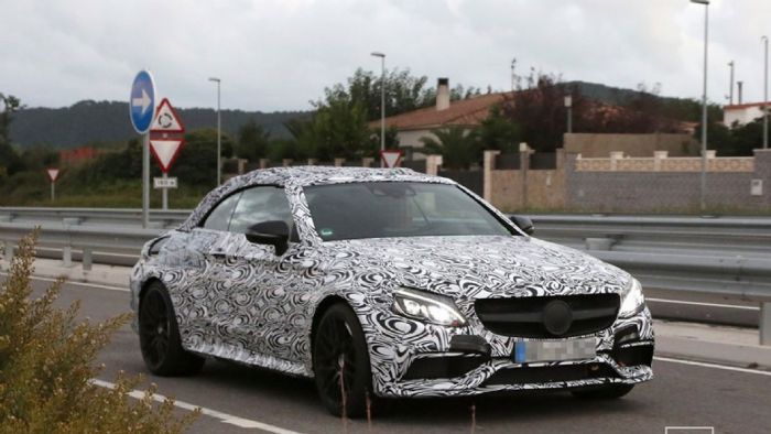 H AMG C63 Cabrio με καμουφλάζ