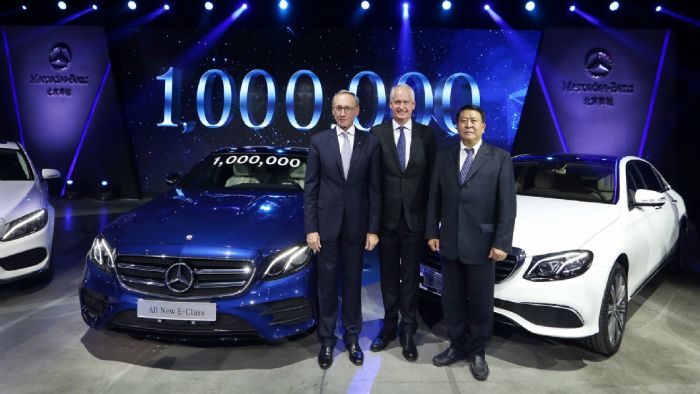 Ένα εκατομμύριο κινέζικες Mercedes