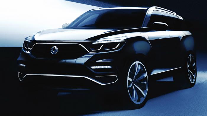 Το νέο μοντέλο της SsangYong αντλεί τη σχεδιαστική του έμπνευση από τον Παρθενώνα.