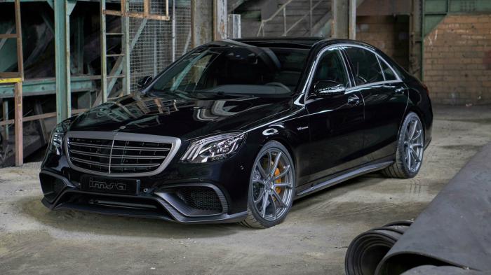 Η Mercedes-AMG S 63 έλαβε την περιποίηση του βελτιωτικού οίκου IMSA με το αποτέλεσμα να είναι αυτό που βλέπετε στις οθόνες σας.