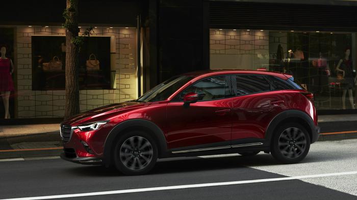Mε ηλεκτρικό χειρόφρενο το Mazda CX-3 Mε ηλεκτρικό χειρόφρενο το Mazda CX-3