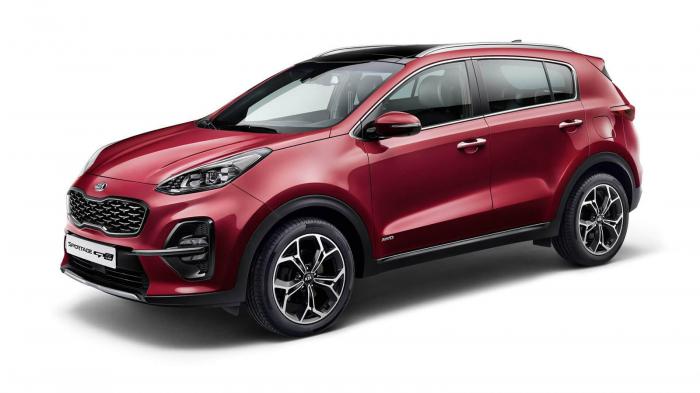 Στην εικόνα βλέπετε το ανανεωμένο Kia Sportage στην έκδοση GT Line.