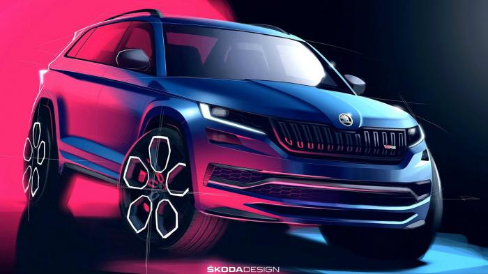 Η τσέχικη μάρκα-μέλος του VW Group δημοσίευσε μια σειρά από σχέδια για το πώς θα μοιάζει το πρώτο της SUV στην ιστορία κάτω από το έμβλημα RS.