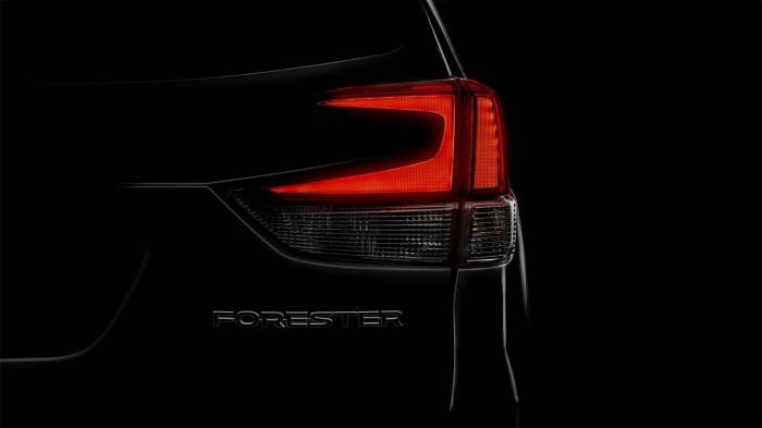 Η Subaru θα παρουσιάσει το νέο Forester στις 28 Μαρτίου στη Νέα Υόρκη. Η Subaru θα παρουσιάσει το νέο Forester στις 28 Μαρτίου στη Νέα Υόρκη.