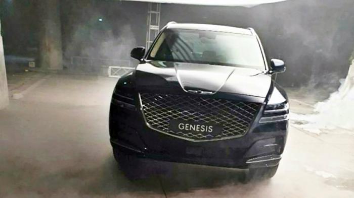 Νέα διαρροή εικόνων του Genesis GV80 Νέα διαρροή εικόνων του Genesis GV80