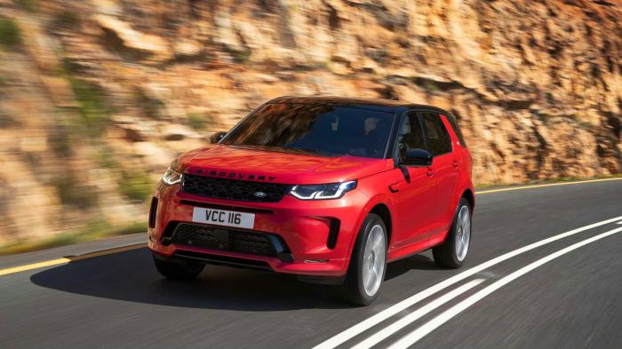 Στην παρουσίαση του ανανεωμένου Land Rover Discovery Sport προχώρησε η βρετανική εταιρεία.