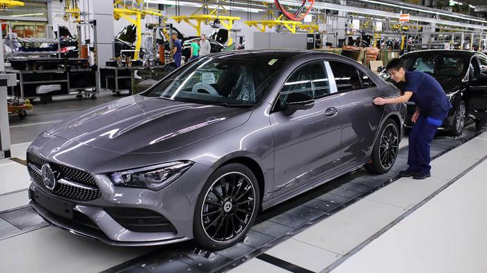 Την έναρξη παραγωγής της νέας Mercedes CLA ανακοίνωσε η γερμανική φίρμα.