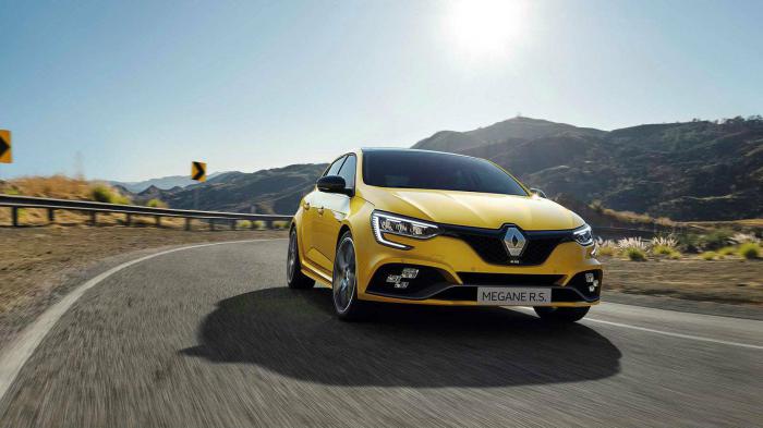 Στην εικόνα βλέπετε το Renault Megane RS Trophy.