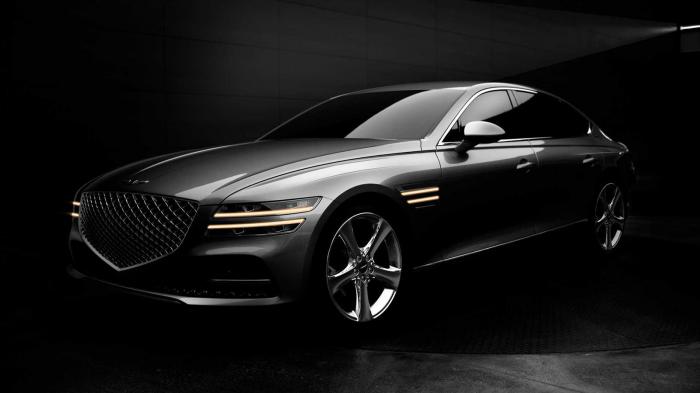 Πρώτες εικόνες του νέου Genesis G80