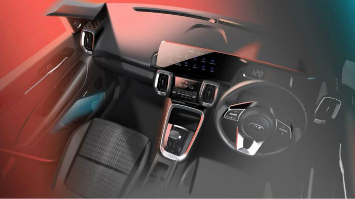 Το εσωτερικό του νέου B-SUV της Kia Το εσωτερικό του νέου B-SUV της Kia