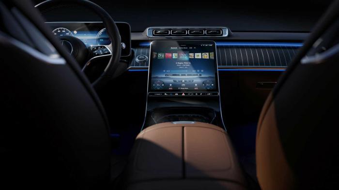 Νέες εικόνες για το εσωτερικό της Mercedes S-Class Νέες εικόνες για το εσωτερικό της Mercedes S-Class