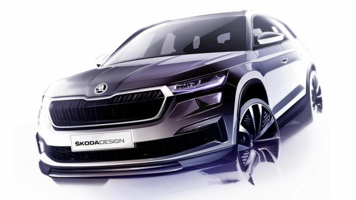 Πρώτες εικόνες του ανανεωμένου Skoda Kodiaq