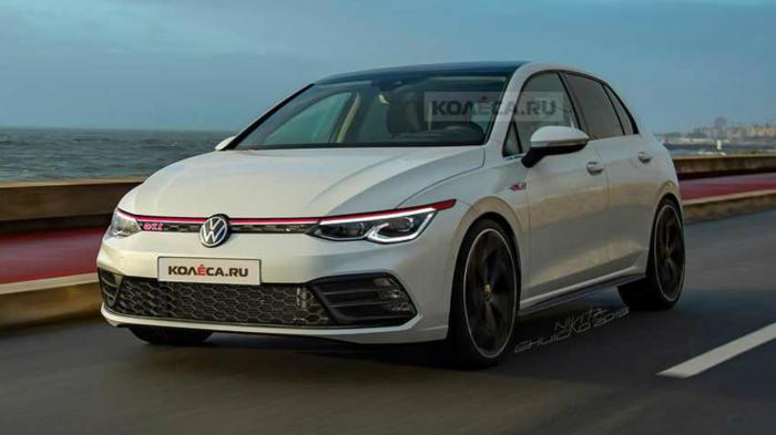 Η ψηφιακή πρόταση του kolesa.ru για το νέο Golf GTI. Η ψηφιακή πρόταση του kolesa.ru για το νέο Golf GTI.