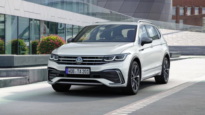 Πρεμιέρα για το ανανεωμένο VW Tiguan Allspace