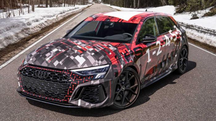 Στο φως νέες εικόνες του σκληροπυρηνικού Audi RS3