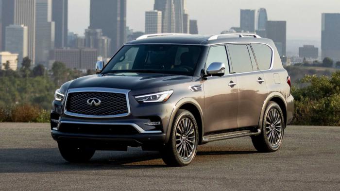 Εσωτερική αναβάθμιση για το Infiniti QX80